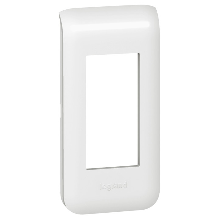 Legrand Mosaic - Plaque 1 module - 1 poste - 078801
