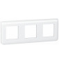 Legrand Mosaic - Plaque 3 x 2 modules - 3 postes (6M) - horizontal - 078806