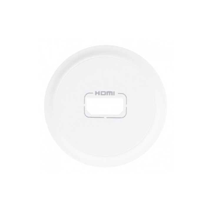 Legrand Céliane - Enjoliveur Prise Audio/Video HDMI blanc - 068216