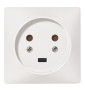 Legrand - Socle 20A - Plast - 2P+T - à VIS - éclips - Réf : 055422
