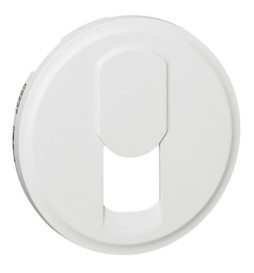 Legrand Céliane - Enjoliveur RJ45 pour réseau mixte et basic blanc - Réf : 068237