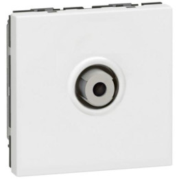 Legrand Mosaic - Prise TV simple type "F" à visser 2M - 078780