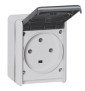 Legrand Plexo - Prise de courant 3P+T 32A - saillie - IP44/IK08 - 055875