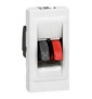 Legrand Mosaic - Prise Haut-parleur - 1 module - Réf : 078750