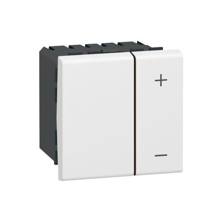 Legrand Mosaic - Interrupteur variateur sans neutre 2 fils 600W - 078405