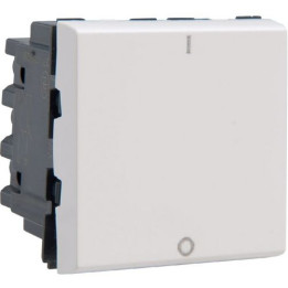Legrand Mosaic - Interrupteur bipolaire - 2 modules - 10A - 230V - 077050