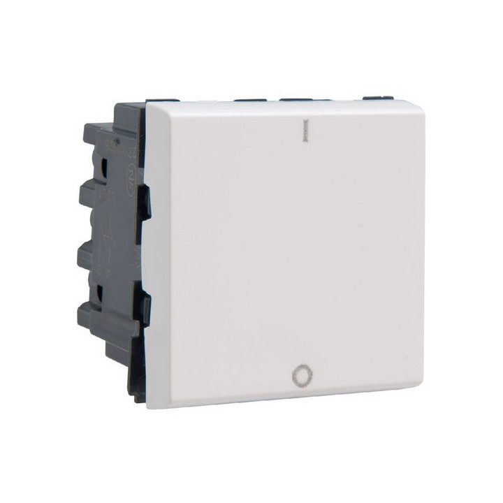 Legrand Mosaic - Interrupteur bipolaire - 2 modules - 10A - 230V - 077050