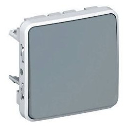Legrand Plexo - Poussoir NO+NF composable 10A - 230V - IP55/IK07- 069541