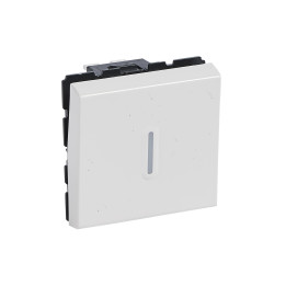 Legrand Mosaic - Va-et-Vient - 2 modules - 10A - 230V  à voyant LED - 077012