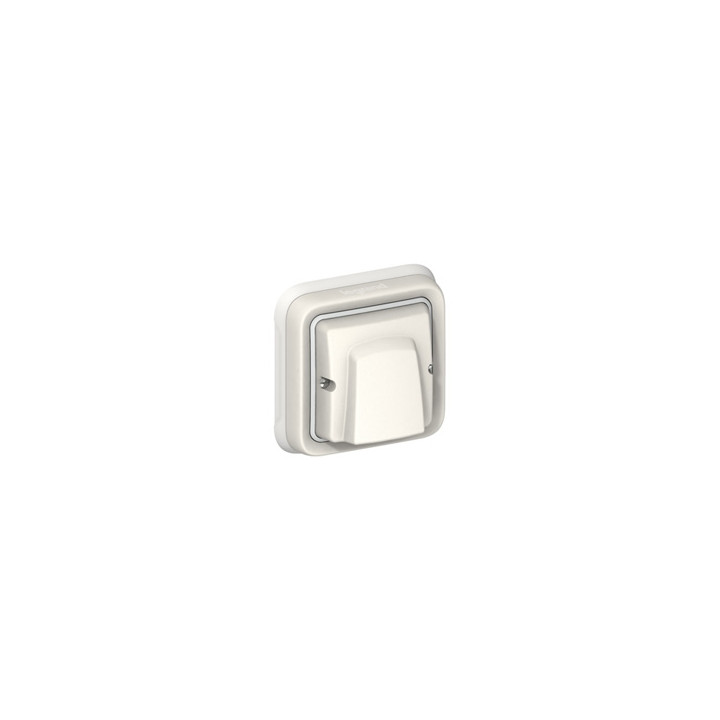 Legrand Plexo - Sortie de câble encastré - 16A - 230V - IP55/IK08 - Blanc - Réf : 069888