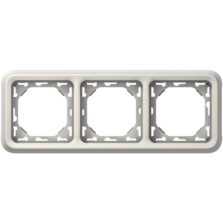 Legrand Plexo - Support encastrable pour Plexo composable - Hor. - blanc - 3 postes - 069698