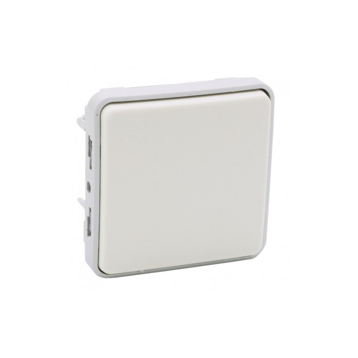 Legrand - Poussoir NO Plexo composable blanc - 10 A - 069630