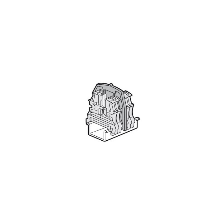Legrand - Cloison séparation et isolement bloc Viking 3 à vis - 1 entr & 1 sort - Pas 5 à 10 mm - 037560