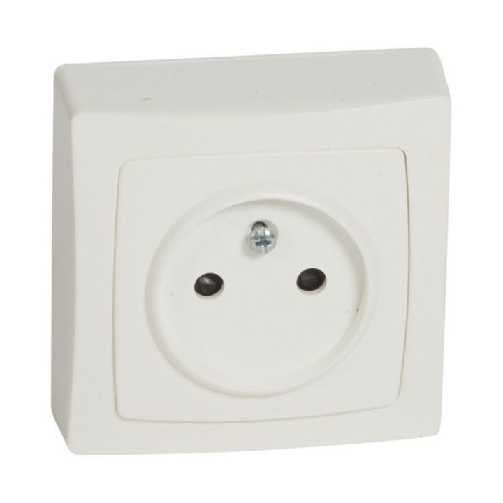 Legrand Oteo - Prise de courant 2P 16A - 230V - 086022