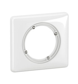 Legrand - Céliane 2024 - Plaque de finition Blanc - IP44 - 1 poste - Réf : CP2701
