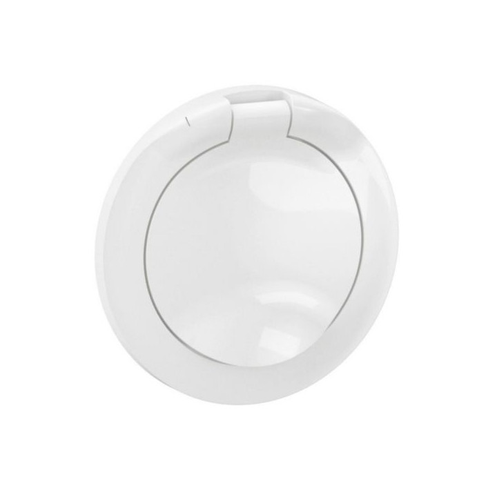 Legrand - Céliane 2024 - Enjoliveur PC 2P+T à volet - Blanc - IP44 - Réf : CB8111