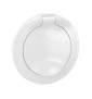 Legrand - Céliane 2024 - Enjoliveur PC 2P+T à volet - Blanc - IP44 - Réf : CB8111