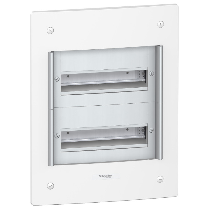 Schneider - Coffret électrique PRAGMA - encastré - 26 modules - 2 rangées de 13M - PRA32213