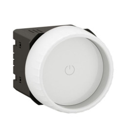 Legrand - Céliane 2024 - Variateur avec ou sans neutre - 200W -  Blanc - LED - Réf : CB0408