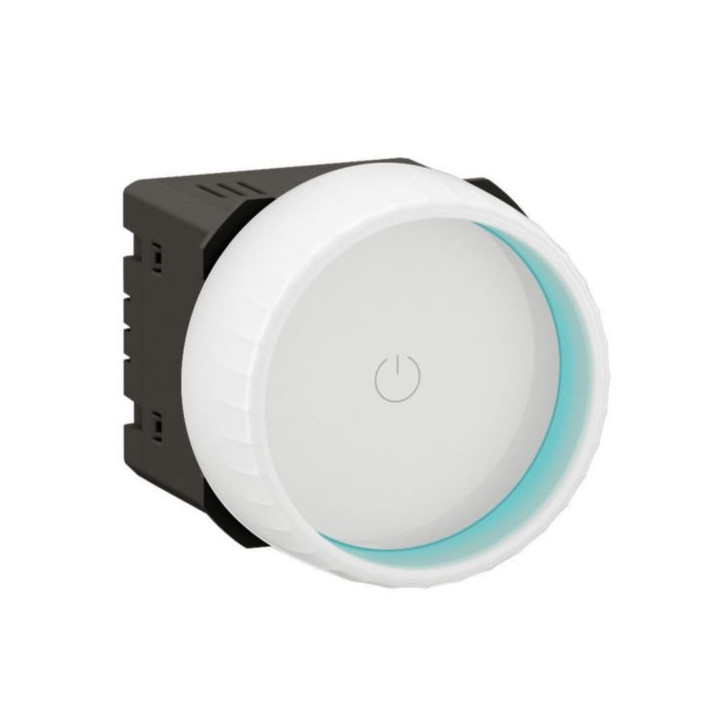 Legrand - Céliane 2024 - Variateur avec ou sans neutre - 200W -  Blanc - LED - Réf : CB0408