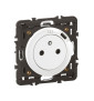 Legrand - Céliane 2024 - Prise surface avec prise USB type C - Blanc - Avec support et enjoliveur - Réf : CB0140