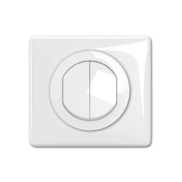 Legrand - Céliane 2024 - Double va et vient étanche complet - Blanc - IP44 - Réf : 080251 + 2 x CM0001 + CB4001 + CP2701