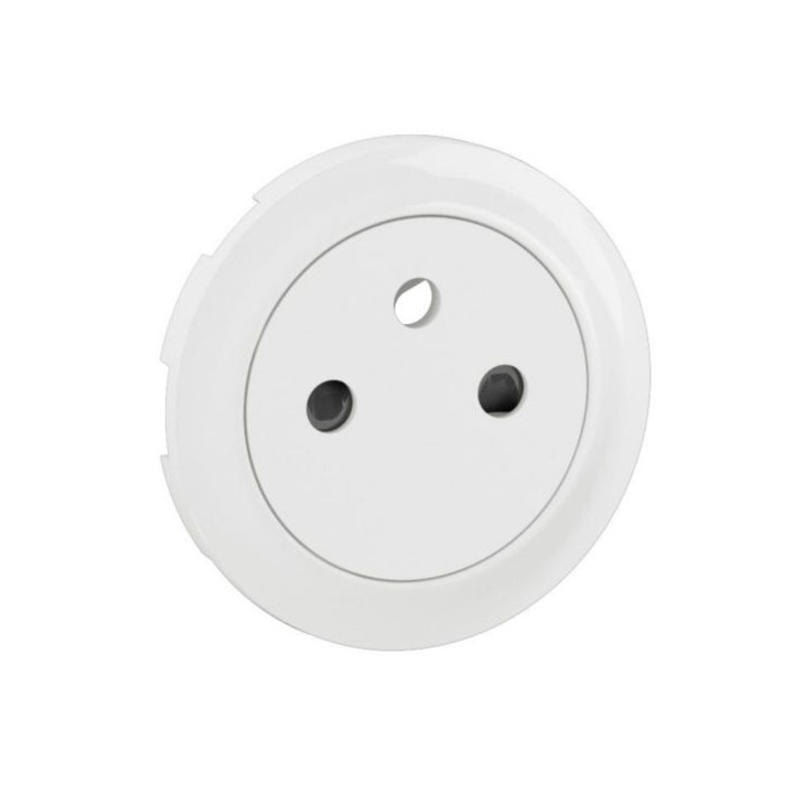 Legrand - Céliane 2024 - Mécanisme PC avec enjoliveur - PC 2P+T - 16A - Réf : CF0111