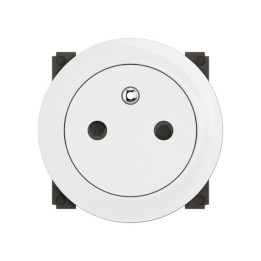 Legrand - Céliane 2024 - Mécanisme PC avec enjoliveur - PC 2P+T - 16A - Réf : CF0111
