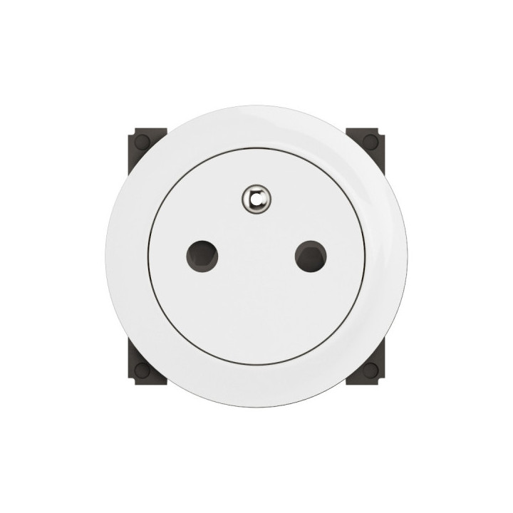 Legrand - Céliane 2024 - Mécanisme PC avec enjoliveur - PC 2P+T - 16A - Réf : CF0111