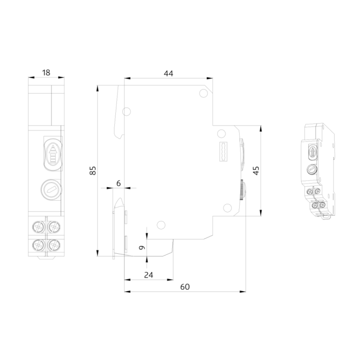 B.E.G - Minuterie électronique 30s à 10m - SCT1 - Réf : 92655