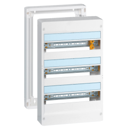 Legrand - LOT - Coffret DRIVIA 54 Modules + rehausse - largeur 355mm - 401223+401273