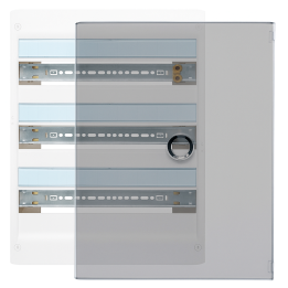 Legrand - LOT - Coffret DRIVIA 54 Modules + porte transparente - 401223+401243