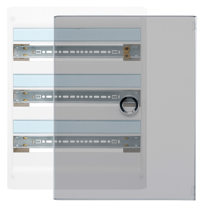 Legrand - LOT - Coffret DRIVIA 54 Modules + porte transparente - 401223+401243