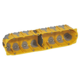 Legrand Batibox - Boîte d'encastrement 4 postes BBC - Prof. 50 - 080034