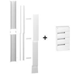 Schneider - Pack goulotte GTL 13M + Tableau RESI9 39M - R9HKT13+R9H13403