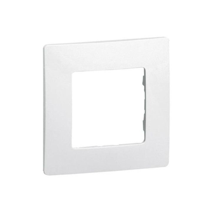 Legrand - Niloé - Plaque simple - 1 Poste - Blanc - Réf : 665001