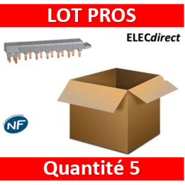 Legrand - Peigne HX3 optimisé tétrapolaire - 12 modules - 405201x5