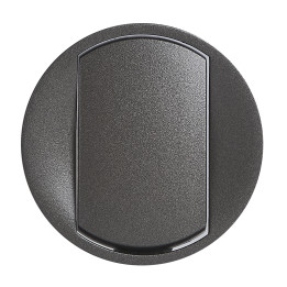 Legrand  - Enjoliveur Commande simplet Céliane - Graphite - 067901