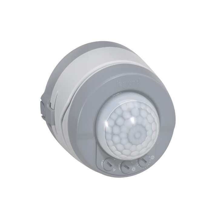 Legrand Plexo - Eco détecteur autonome 360° - IP55/IK04 - Réf. 069740