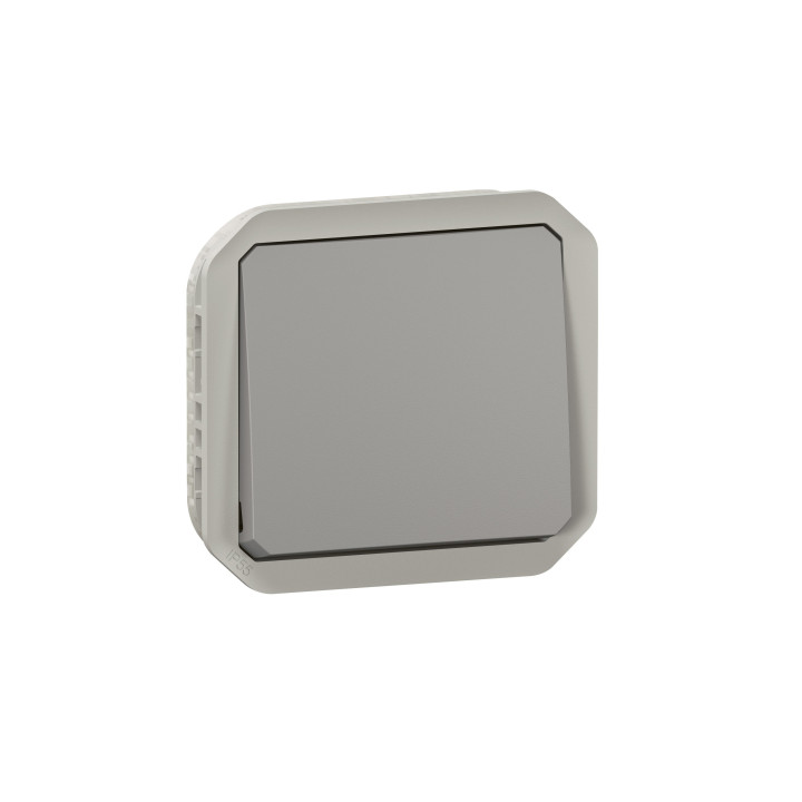 Legrand Plexo - LOT de 10 interrupteurs ou Va-et-Vient - composable - étanche 10A - 250V - IP55/IK08 - Réf : 069511Lx10