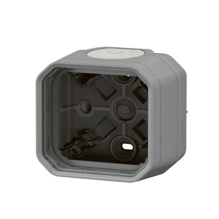 Legrand Plexo - LOT de 10 boîtiers saillie étanche composable - 1 poste - gris - Réf : 069651Lx10