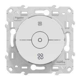 Schneider Odace - Interrupteur VMC avec position arrêt - S520243