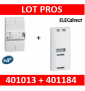 Legrand - Disjoncteur de branchement ERDF - 4P 30/60A 500 MA Sélectif + platine tri - 401013+401184