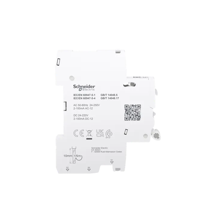 Schneider - Acti9 - iSD - Contact signal défaut - 240...415VCA - 24...130VCC - Réf : A9A26927