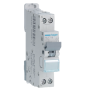 HAGER - Disjoncteur - 1P+N - 16A - VIS/VIS - Courbe C - 6KA - Réf : MJT716