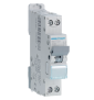 HAGER - Disjoncteur - 1P+N - 20A - VIS/VIS - Courbe C - 6KA - Réf : MJT720