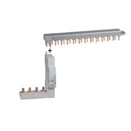 Legrand - Module de raccordement par peigne produit tête de groupe 4P + Peigne HX3 - 406301+405201