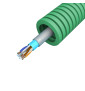Preflex - Gaine électrique ICTA préfilée - diamètre 20 mm - Catégorie 6 FTP - rouleau 100 m - Réf : PFV20EFTP6