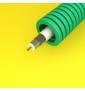 Preflex - Gaine électrique ICTA préfilée - diamètre 20 mm - câble TV 17VATC - rouleau 100 m - Réf : PFV20ETV17B