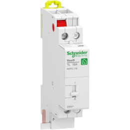Schneider - Télérupteur RESI9 TL - Unipolaire 16A - 250V - Réf : R9PCL116
